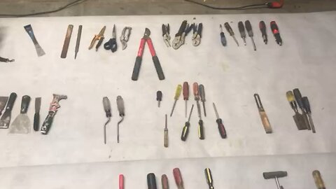 The tools in my tool bag (truck box)