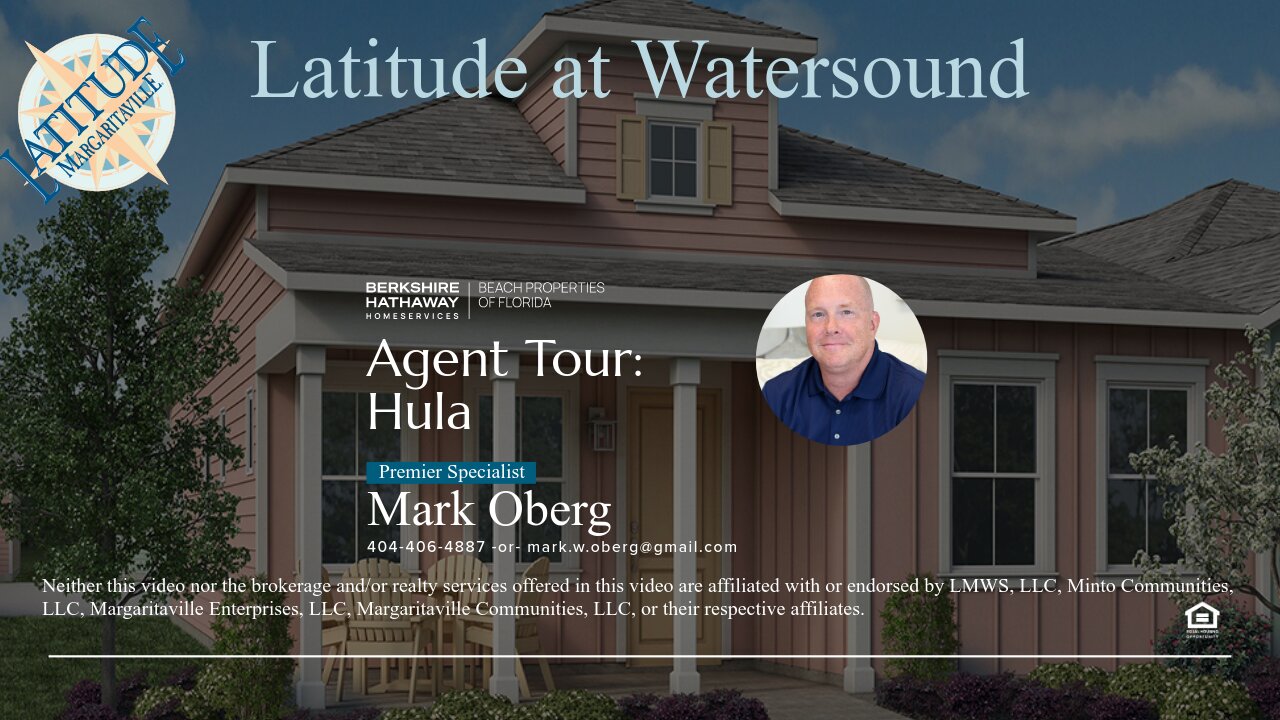 Agent Tour: Latitude Margaritaville Watersound, Hula Conch Cottage