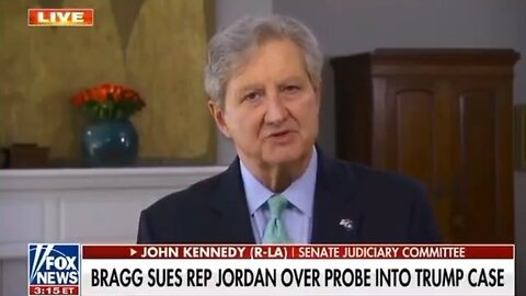 Sen Kennedy Rips DA Bragg's Trump Indictment: Like A Urine Sample