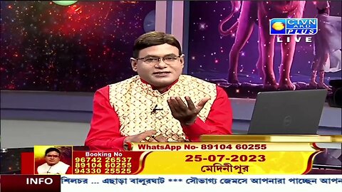 DEBASHIS SASTRI | ASTROLOGY | CTVN | 13_07_2023 - 08:00 PM