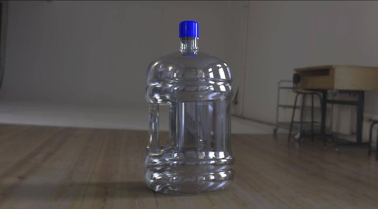 Big Bottled Water 3D