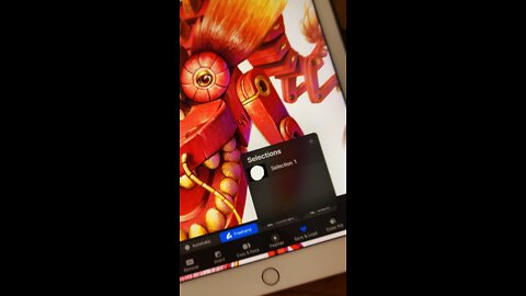 How to easily save your selects in Procreate