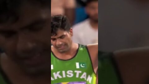 Pakistani athlete ARSHAD NADEEM wins GOLD Medal for Pakistan || He broke the games record