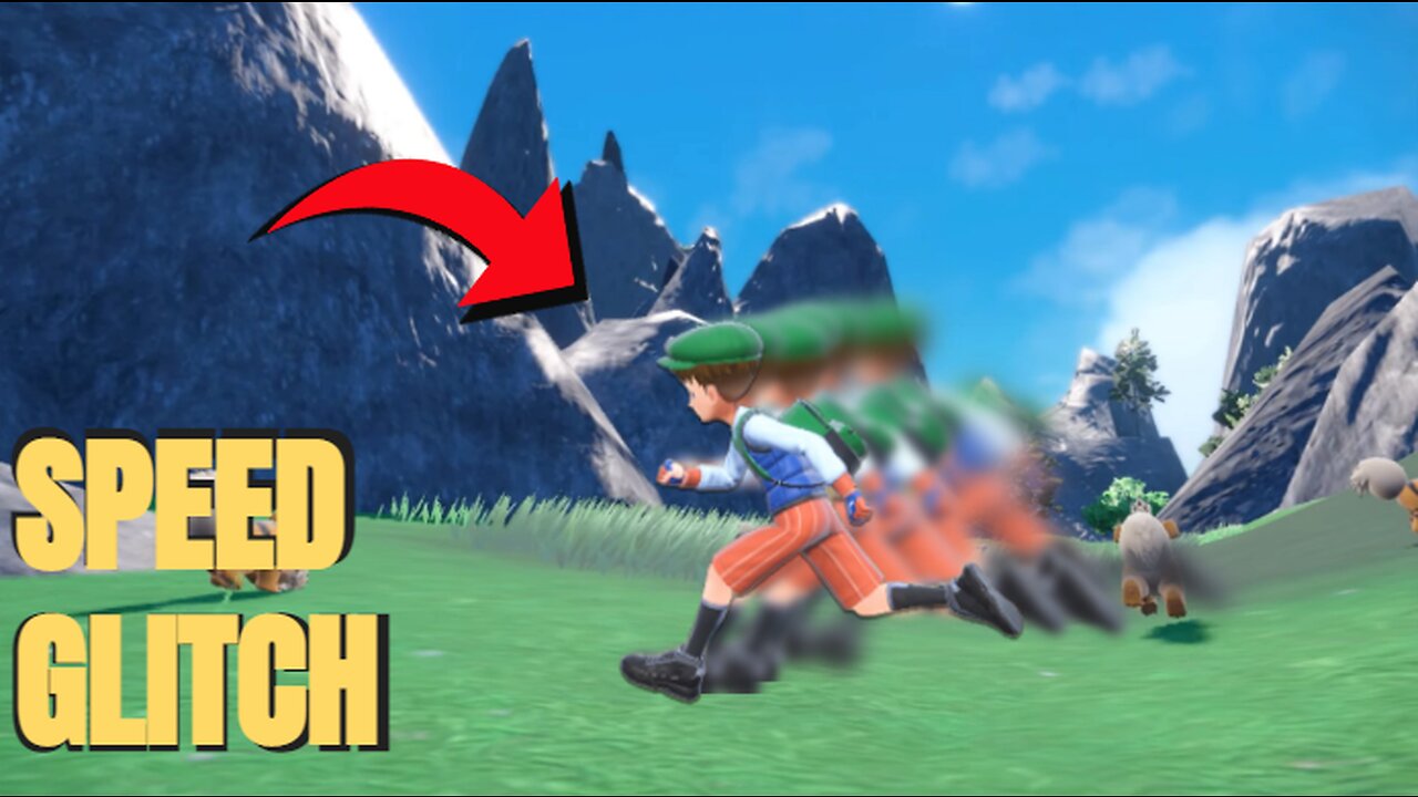 Very FAST Speed Glitch | Pokémon Scarlet and Violet.