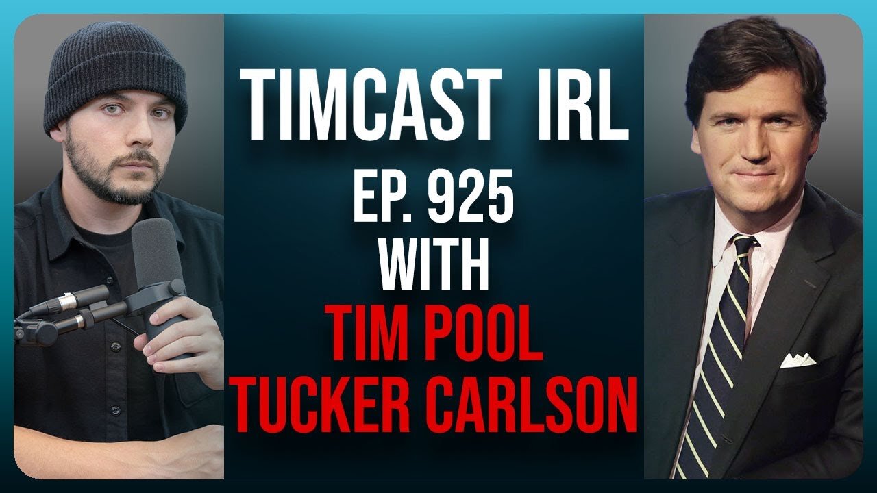 Timcast IRL w/Tucker Carlson, James O'Keefe, Charlie Kirk - LIVE From TPUSA AMFest