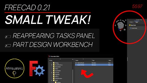 😡 Annoyed By This? - FreeCAD Task Panel - FreeCAD Parameters - FreeCAD Preferences