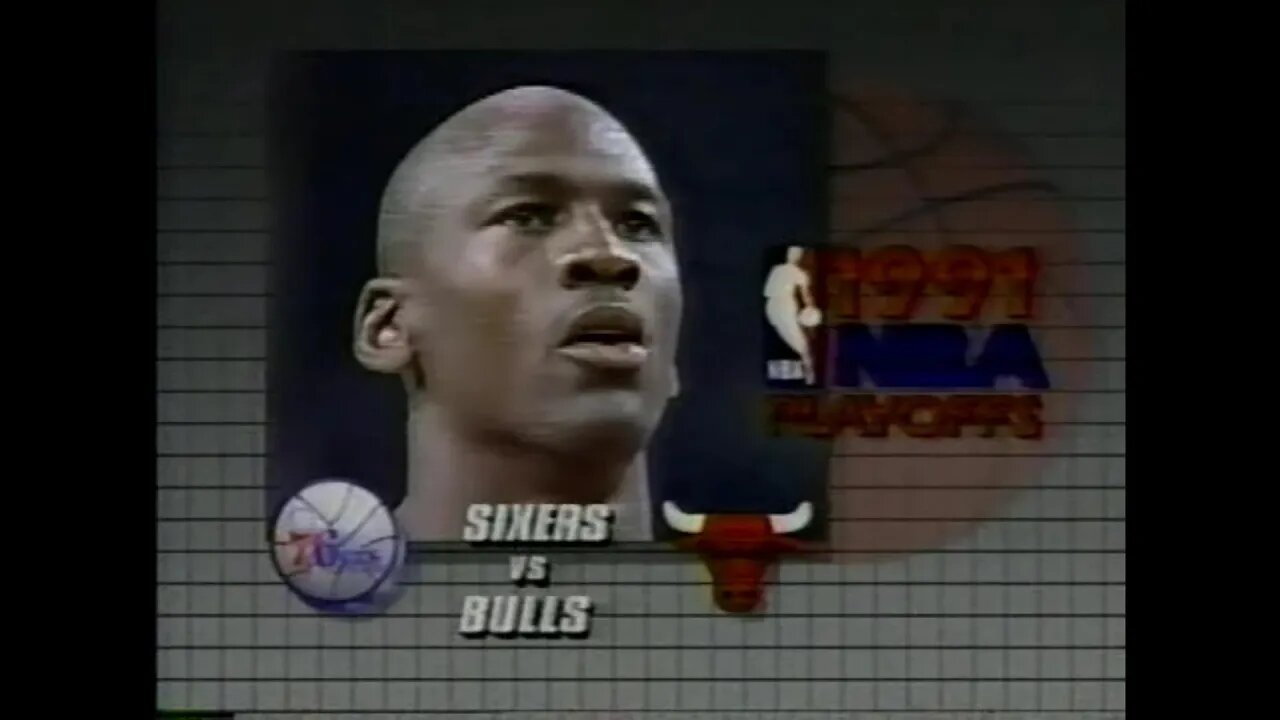 1991-05-04 Philadelphia 76ers vs Chicago Bulls