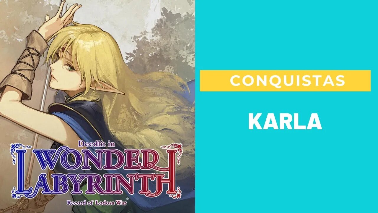 Conquista Karla - Record of Lodoss War-Deedlit in Wonder Labyrinth-