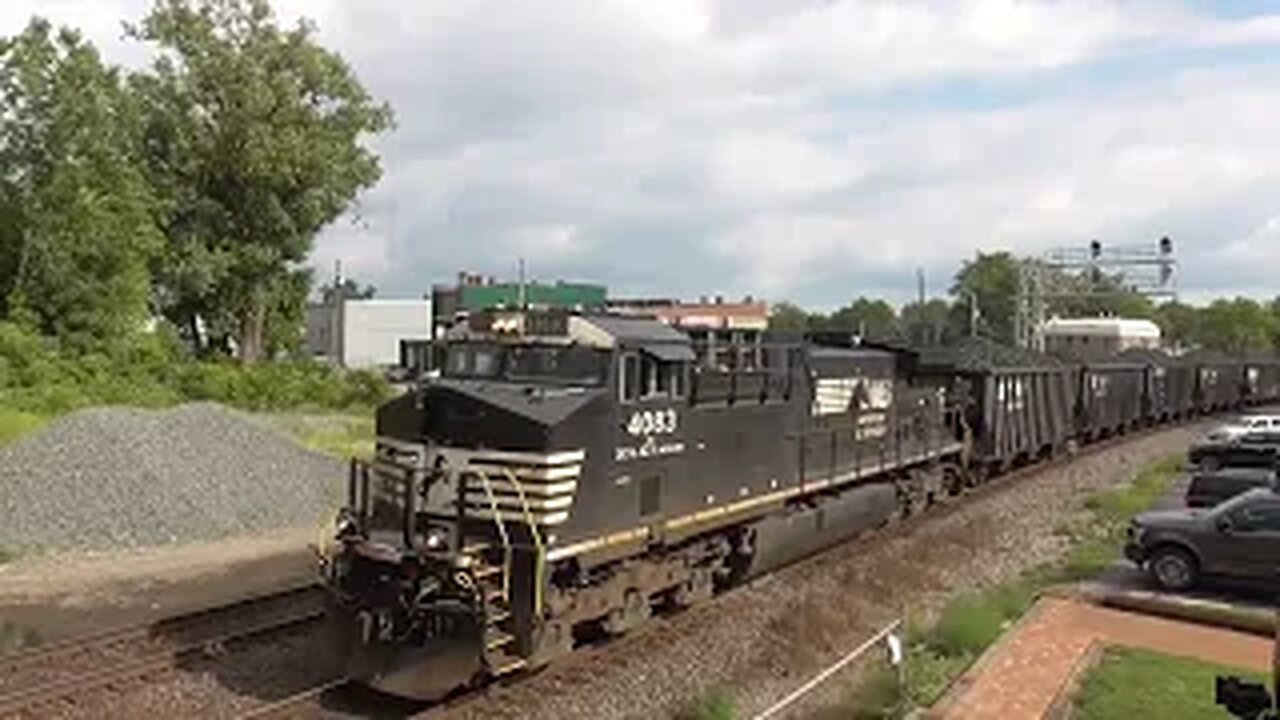 Norfolk Southern Loaded Coke Train from Marion, Ohio August 22, 2022