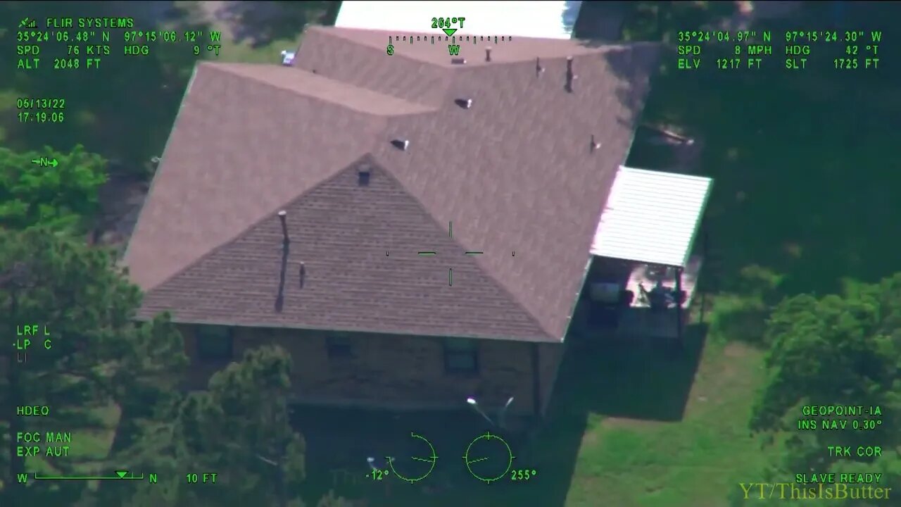 Police release helicopter video showing officers shoot Oklahoma City standoff suspect