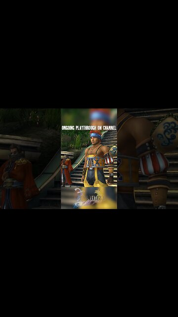 TIDUS & YUNA LAUGHING SCENE | Final Fantasy X #finalfantasy10 #finalfantasyx #shorts
