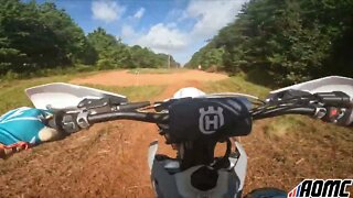 Test riding 2023 Husqvarna TX300 (NEW TBI on TRAILS)