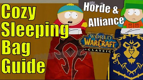 COZY SLEEPING BAG GUIDE (Horde & Alliance) | Phase 2 Season of Discovery World of Warcraft Classic