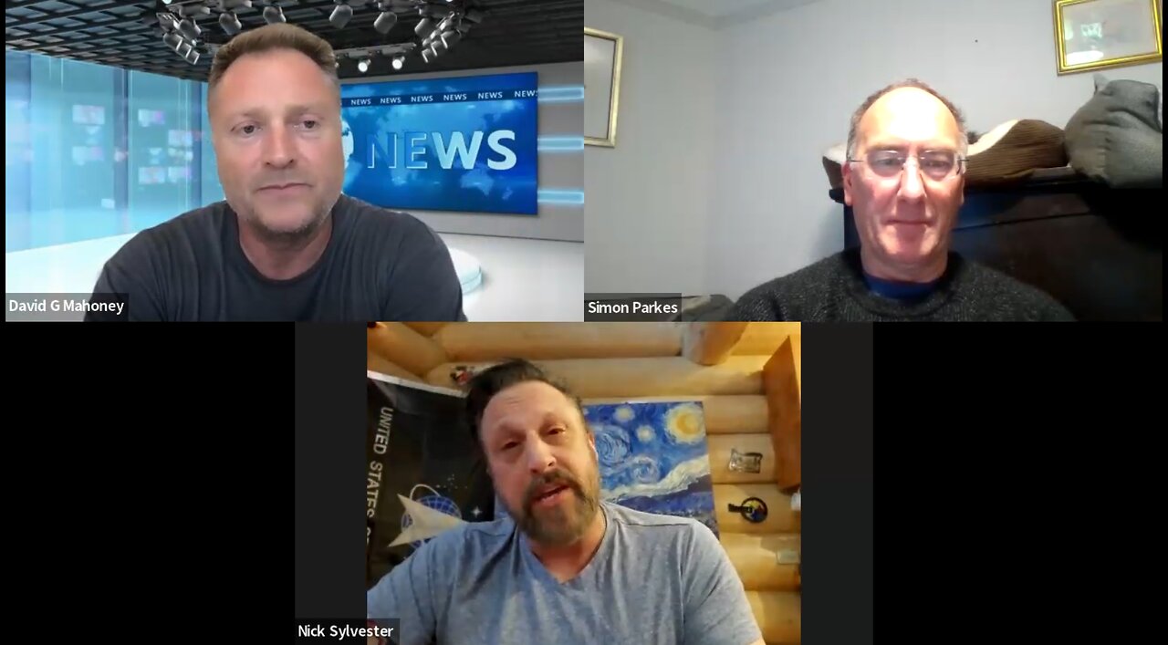 Simon Parkes, David Mahoney and Nick Sylvester May 2023