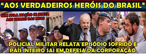 URGENTE “DEBOCHE COM A POLÍCIA” ELES NÃO MERECEM PASSAR POR ISSO “NAÇÃO SE JUNTA COM TODA CORPORAÇÃO