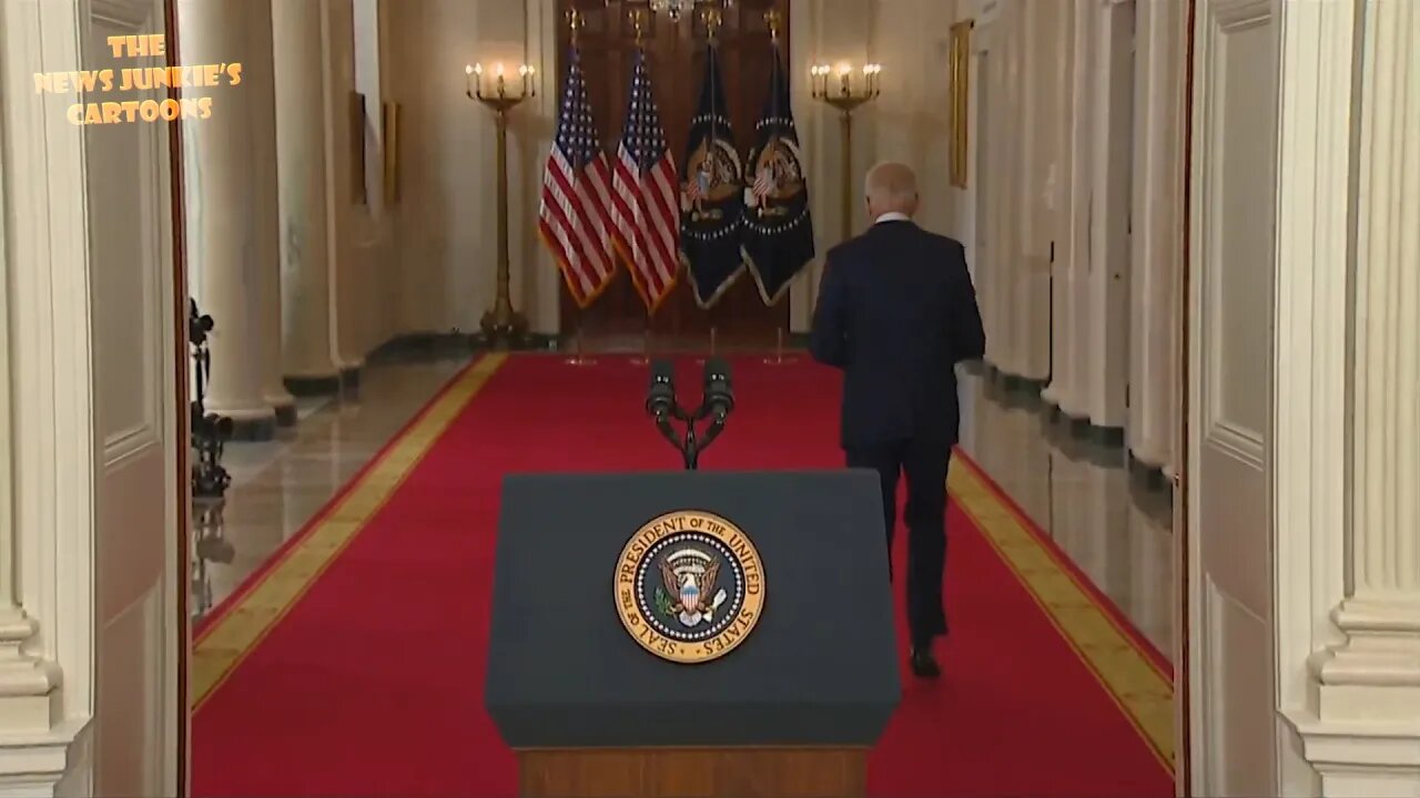 Unbelievable: Biden refuses to take questions.