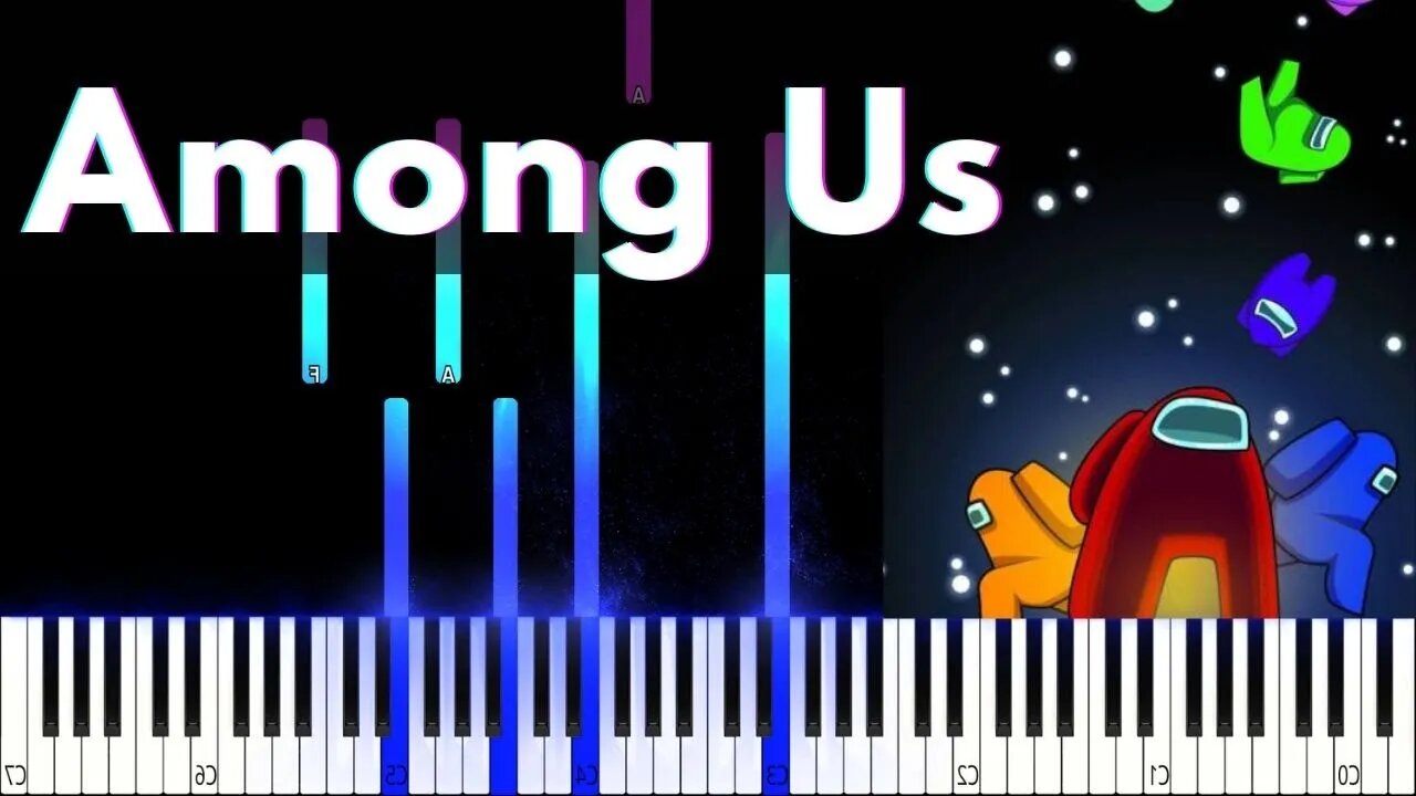 🔴 Among Us Theme Piano Solo