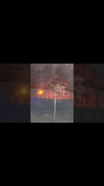 Forest fire rages after explosion at police blast site in #Berlin's #Grunewald forest. #shorts