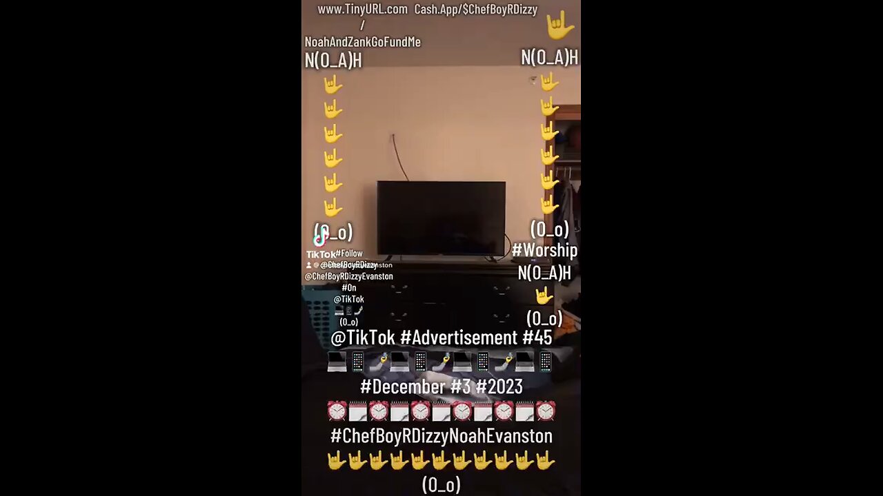 Chef Boy R Dizzy VLOG: @TikTok #Advertisement #45 💻📱🤳 #December #3 #2023 ⏰🗓