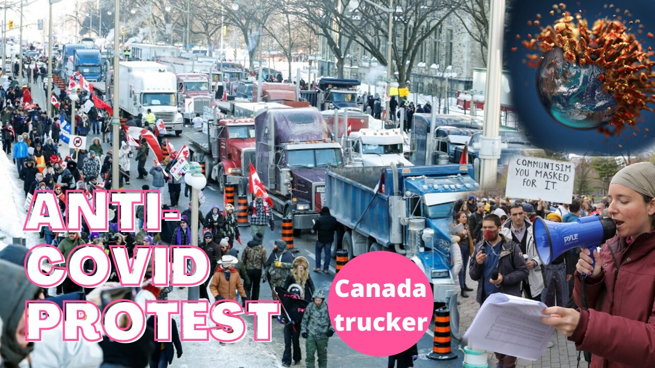 Canada prepares for anti-Covid-mandate trucker protest