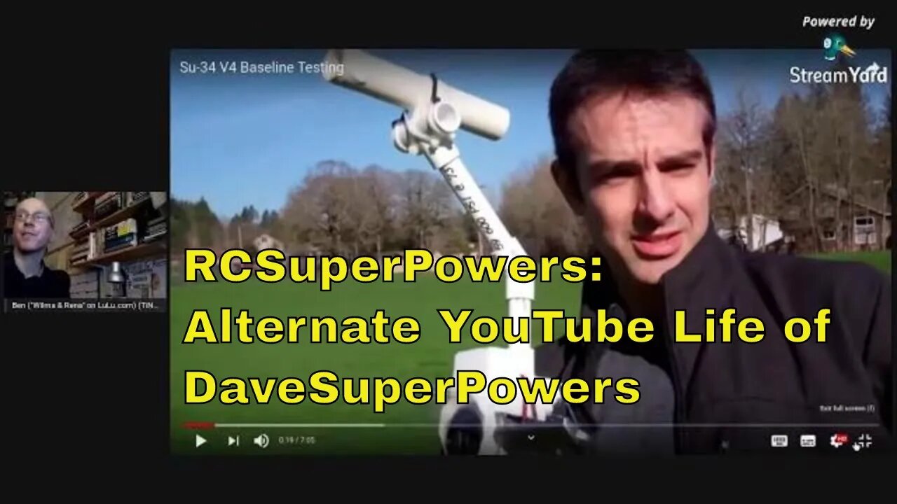 DaveSuperPowers (Semi-Jungian "Objective Personality"): Amusing Aircraft Channel: RCSuperPowers