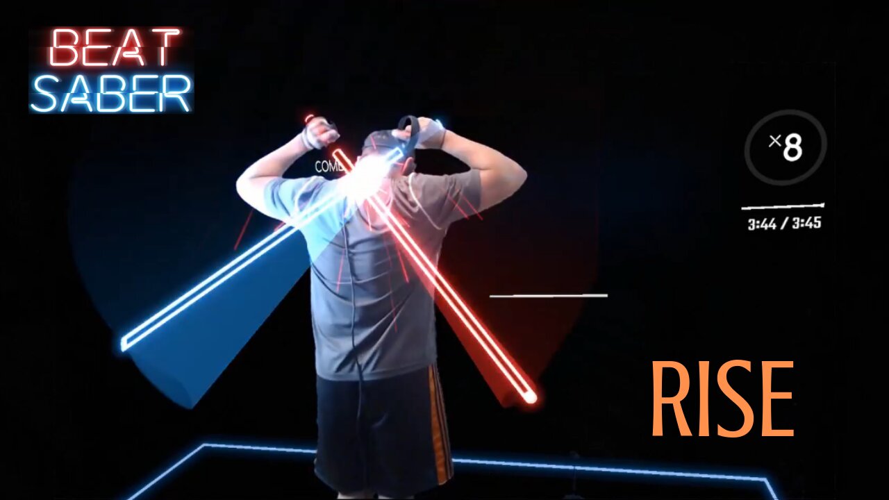 Beat Saber || Rise - Ampyx || Expert+ Mixed Reality