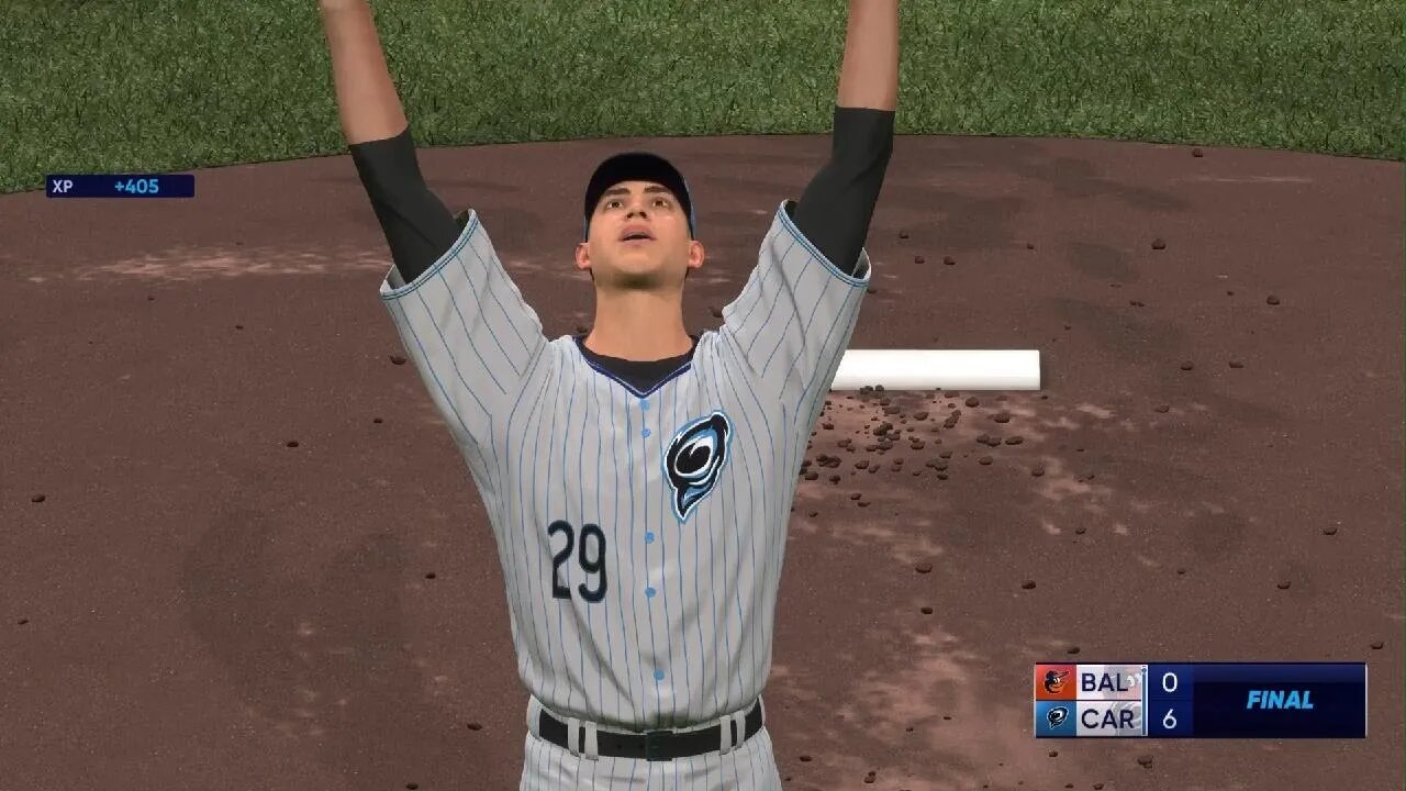 MLB The Show 22 Final 1/2 inning of No-Hitter