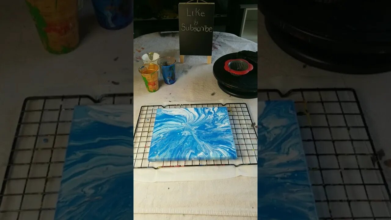 Pouring to Korn Part 3 (The Finish) - Abstract Art