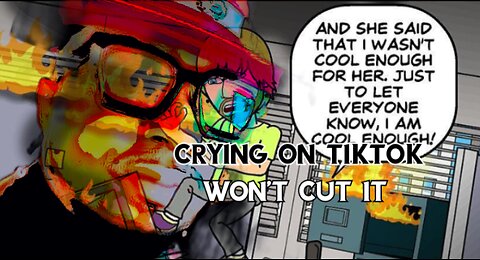 Crying on tiktok not gonna cutnit