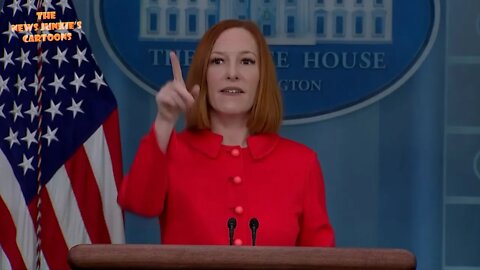 Psaki is visibly happy to end the briefing: "Oh yes! I gotta go."