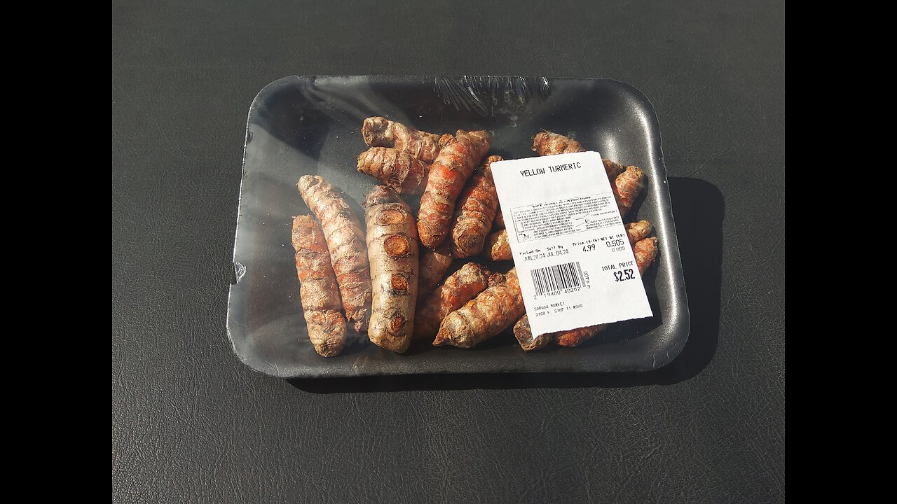 Planting Store Bought Turmeric 7/1/24