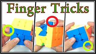 Rubik's Cube: Finger Tricks Tutorial (Beginner to Advanced)