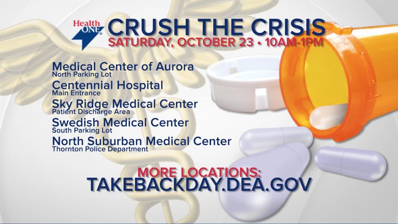 Crush the Crisis - Drug Takeback Day