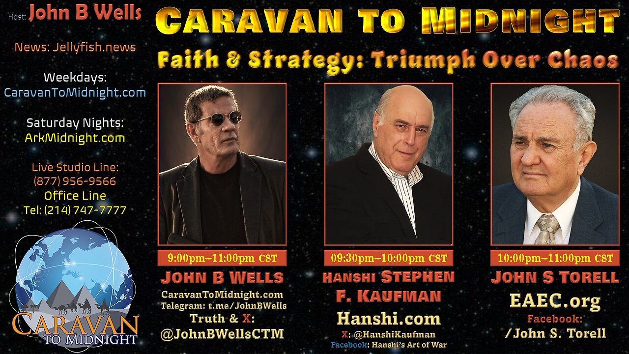 Faith & Strategy: Triumph Over Chaos - John B Wells LIVE