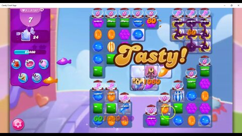 Candy Crush Level 5762 Talkthrough, 28 Moves 0 Boosters