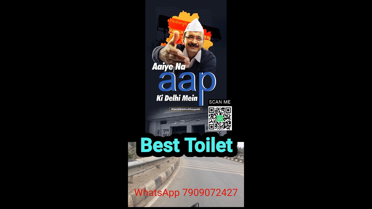 Best public toilet in delhi by #arvindkejriwal #aamaadmiparty #aap #delhi #india #bjp #narendramodi