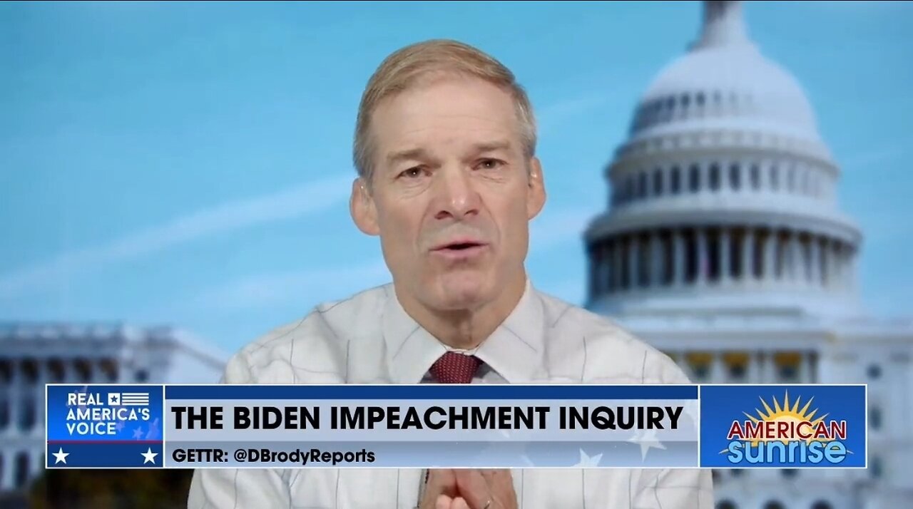 Rep Jim Jordan Lays Out The Damning Evidence For A Biden Impeachment