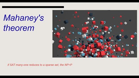 Manahey's theorem and its proof