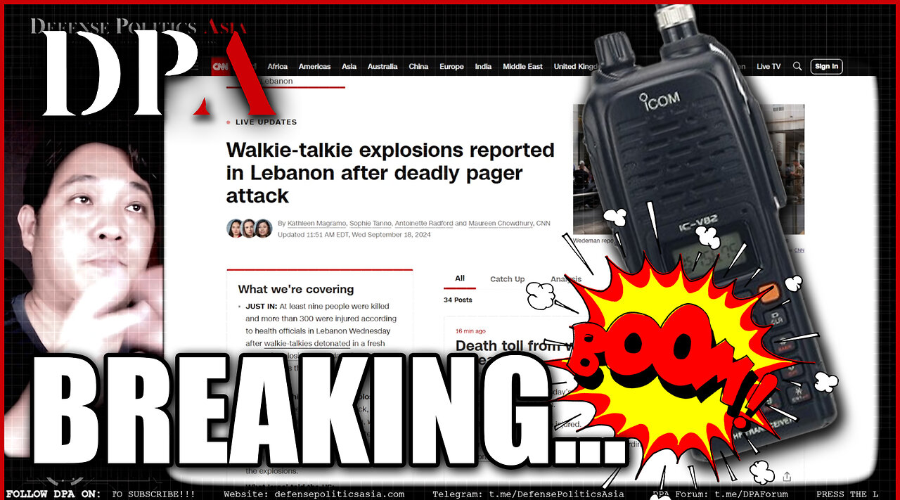 Everything is exploding in #Lebanon - mysterious explosions continues into Day 2 - hundreds injured