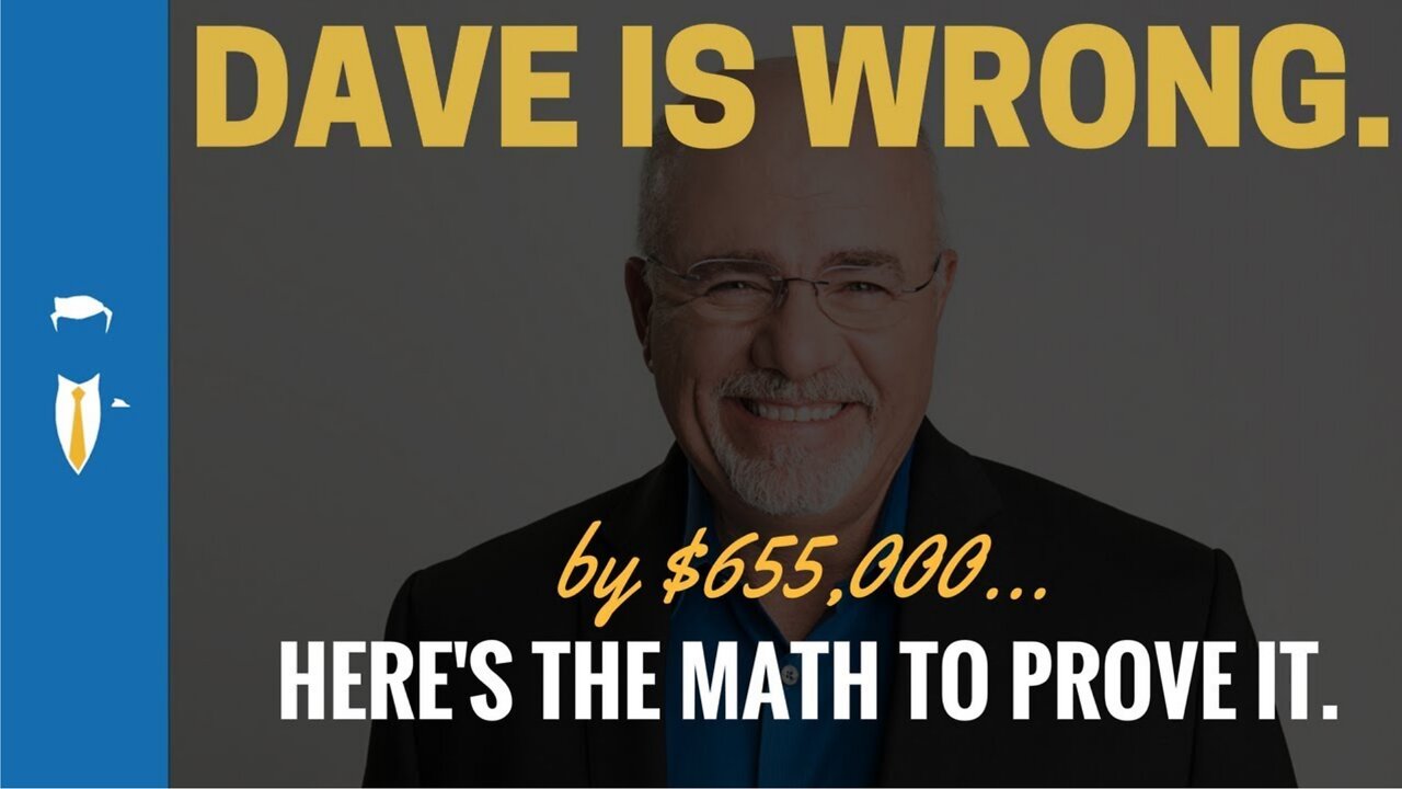 Dave Ramsey is Wrong About Life Insurance (Math Proves It)
