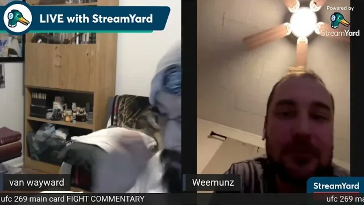 Wayward Streams-UFC Fight Night -Lewis vs Daukaus