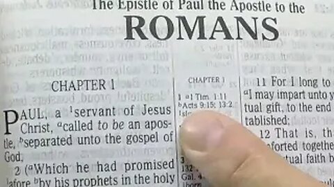 Romans: Chapters 01-03