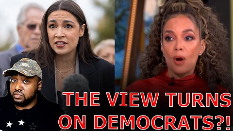 Sunny Hostin THROWS A FIT As The View TURNS On Democrats And Nancy Pelosi For REJECTING AOC!