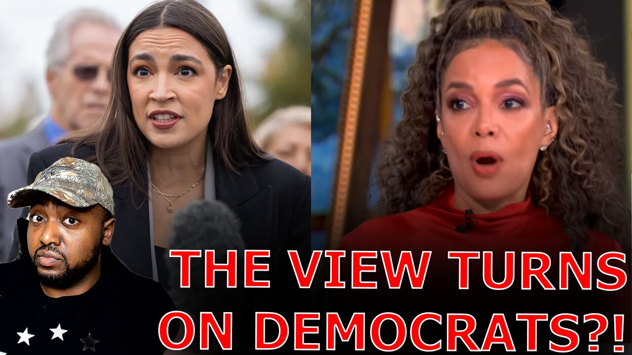 Sunny Hostin THROWS A FIT As The View TURNS On Democrats And Nancy Pelosi For REJECTING AOC!