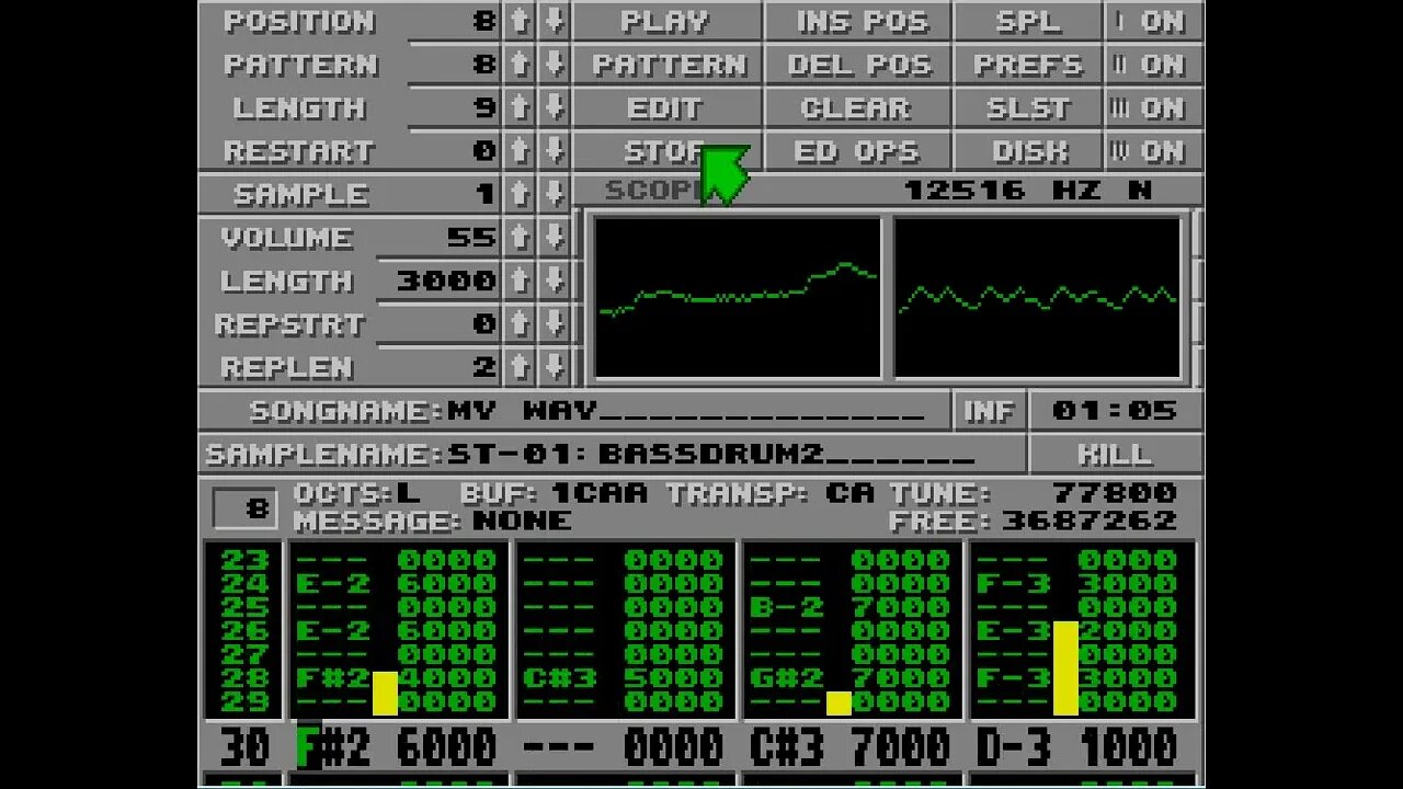 Atari ST Protracker Mods - My Way