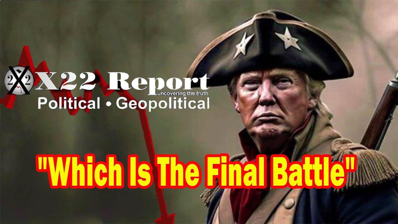 X22 Report - Ep.3103F - Trump Most Likely Set Them Up, The [DS] Is Failing,Which Is The Final Battle