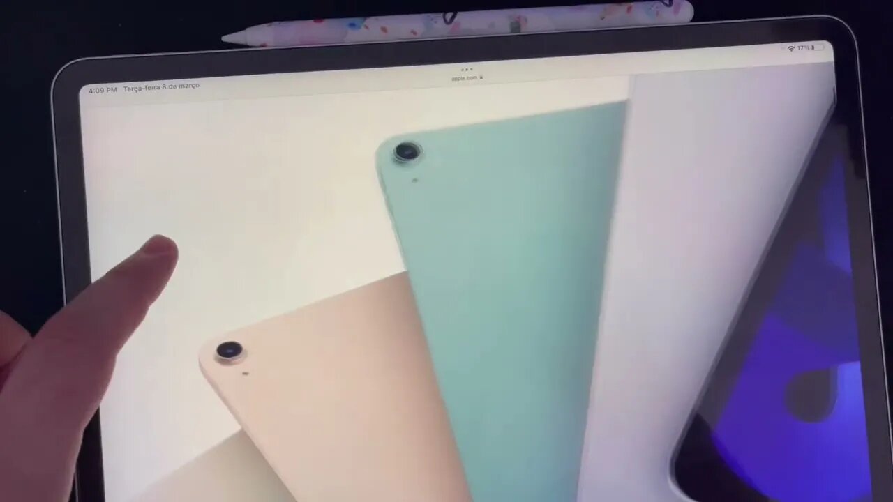 O MAIS NOVO IPAD AIR 5 2022 FOI ANUNCIADO HOJE PELA APPLE! Não tem mais 128gb 🤯