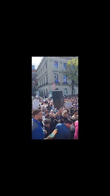 Parents and kids protest in Ottawa against sexual content and radical gender ideology in schools.