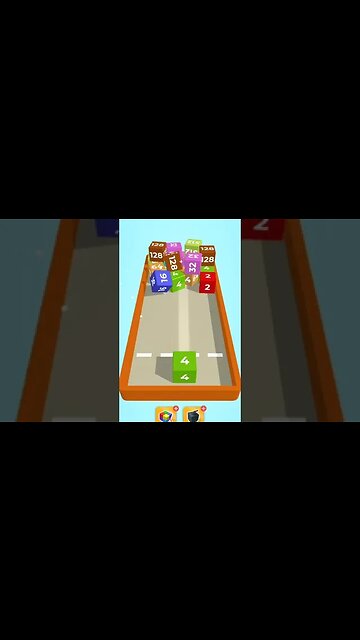 2048 chain cube gameplay 23