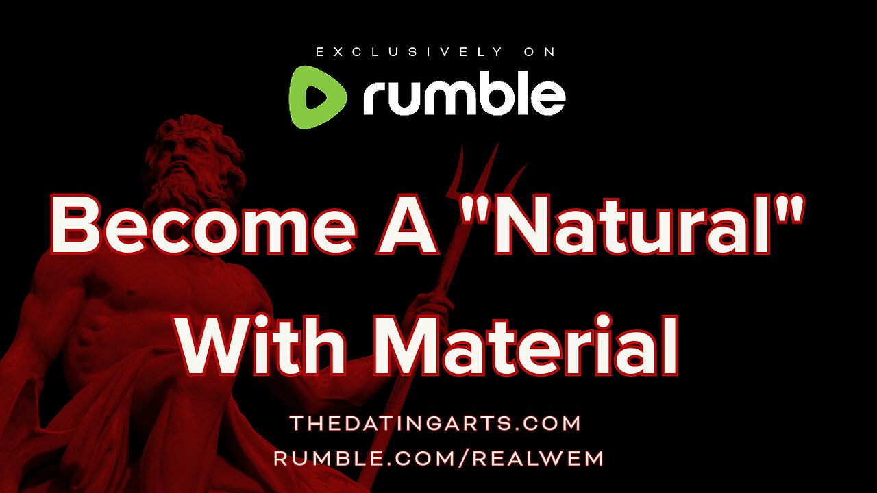 Become A "Natural" With Material